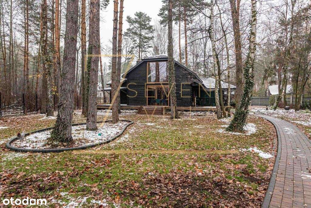 Natura i nowoczesność w willi pod Warszawą-19