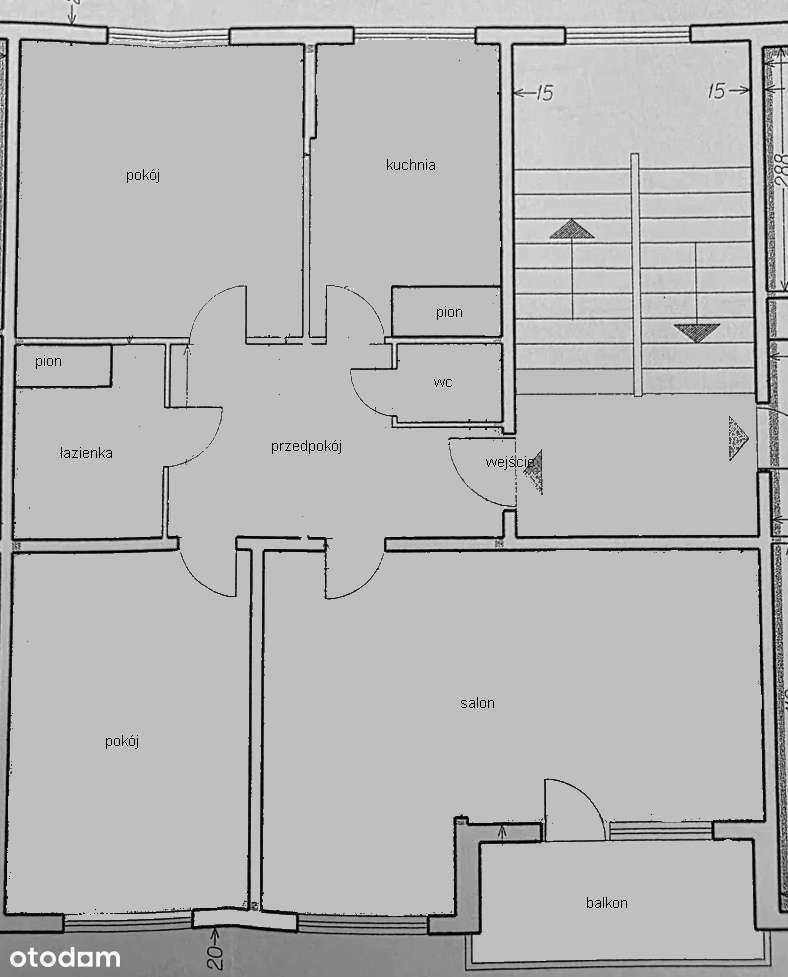 Ruczaj 3-pokojowe mieszkanie-15