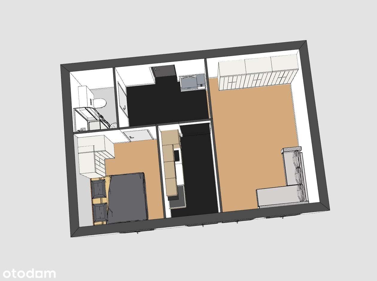 OKAZJA 2 POKOJE Będzin, Syberka, ul. Skalskiego - ŚWIEŻA ŁAZIENKA-16