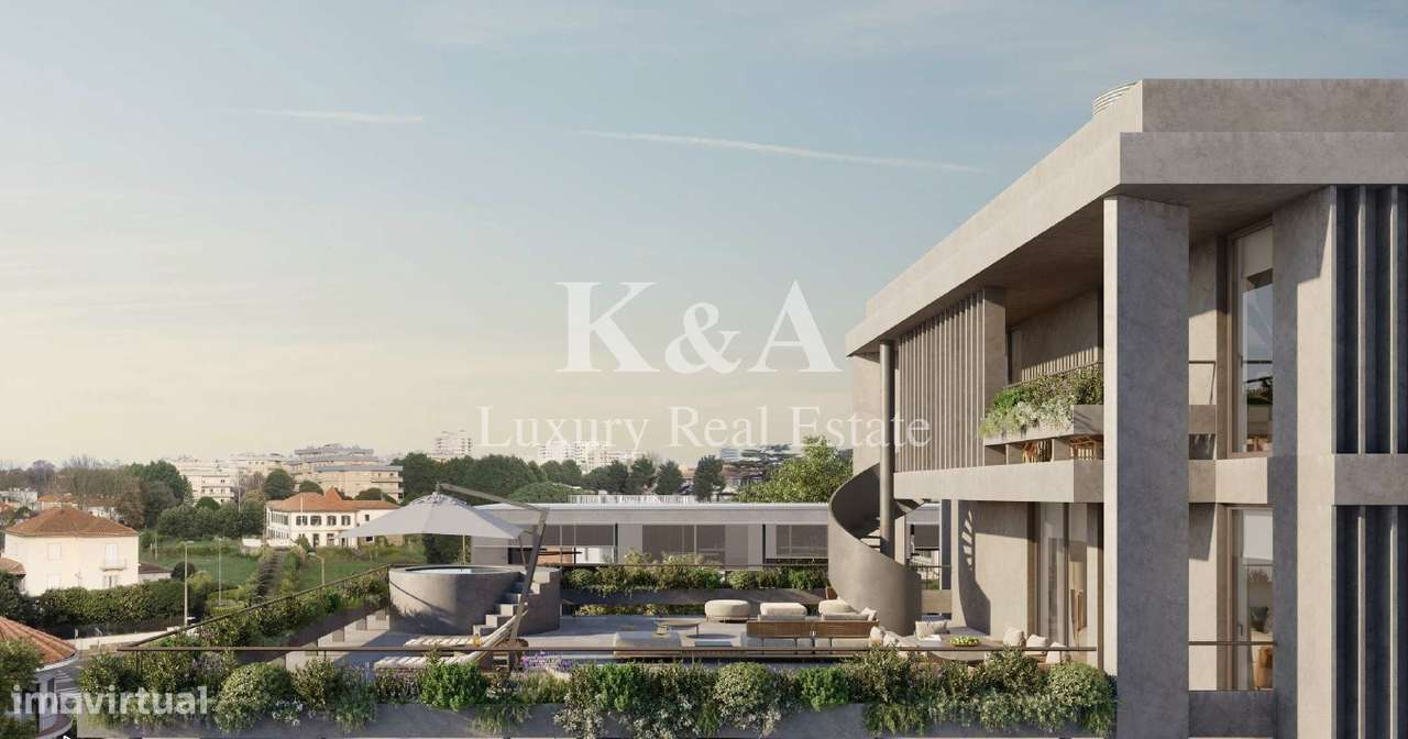 Penthouse T4 duplex com terraço na Foz - Grande imagem: 2/9