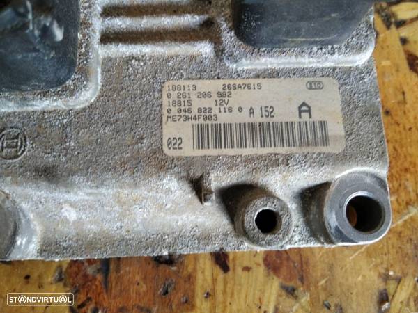 CENTRALINA DO MOTOR FIAT PUNTO 188 1.2 16V 0261206982 - 2