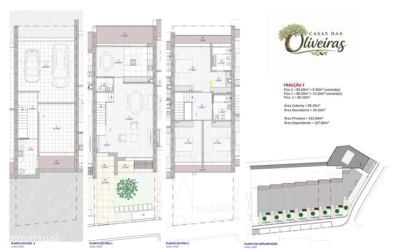 Moradia T3 de Luxo c/piscina-15