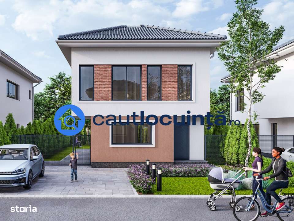 Vila De Vanzare | Moderna |  Incalzire in pardoseala | Curte Spatioasa - Imagine principală: 1/4