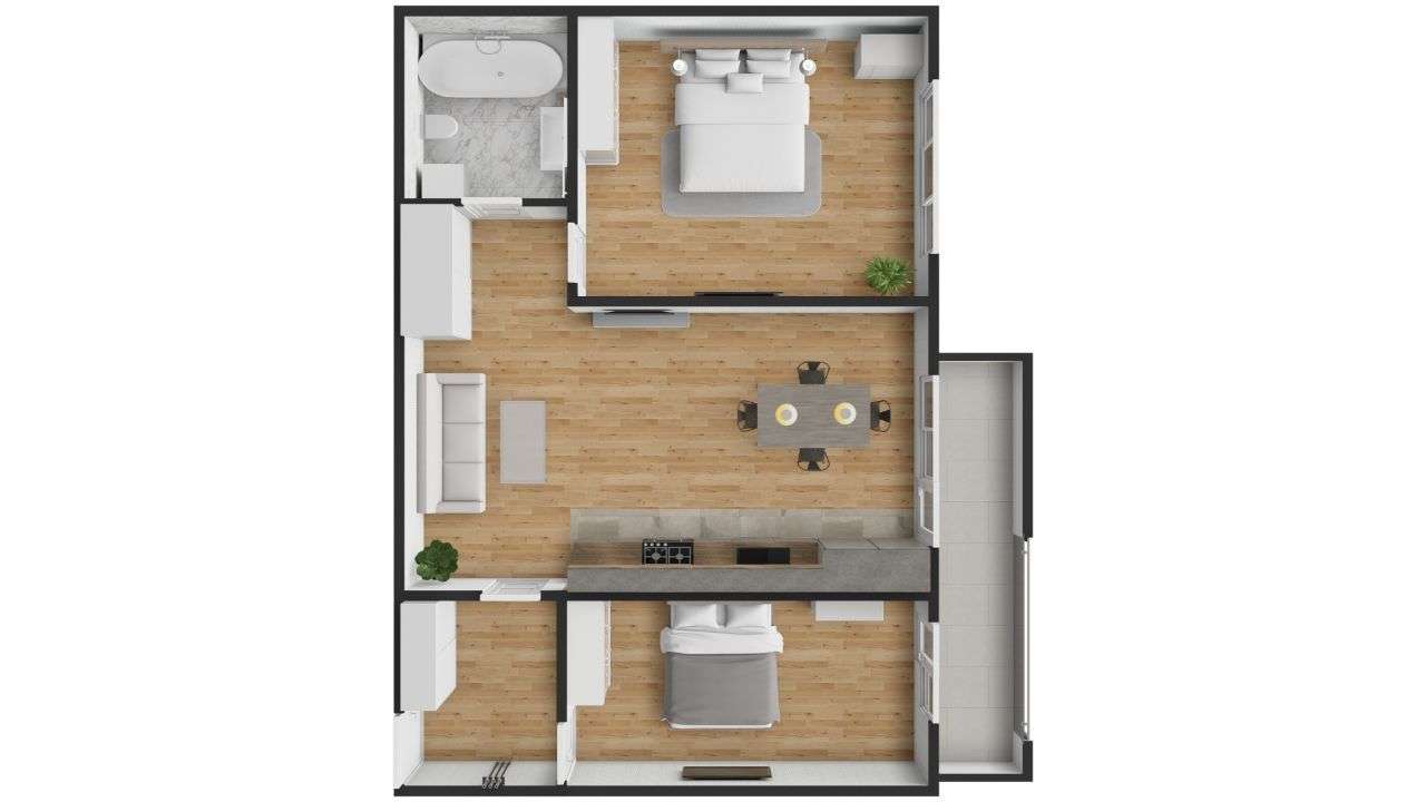 Direct PROPRIETAR - Ap.3 camere Etaj 1-str O Goga -Vilă NOUĂ 2025-9