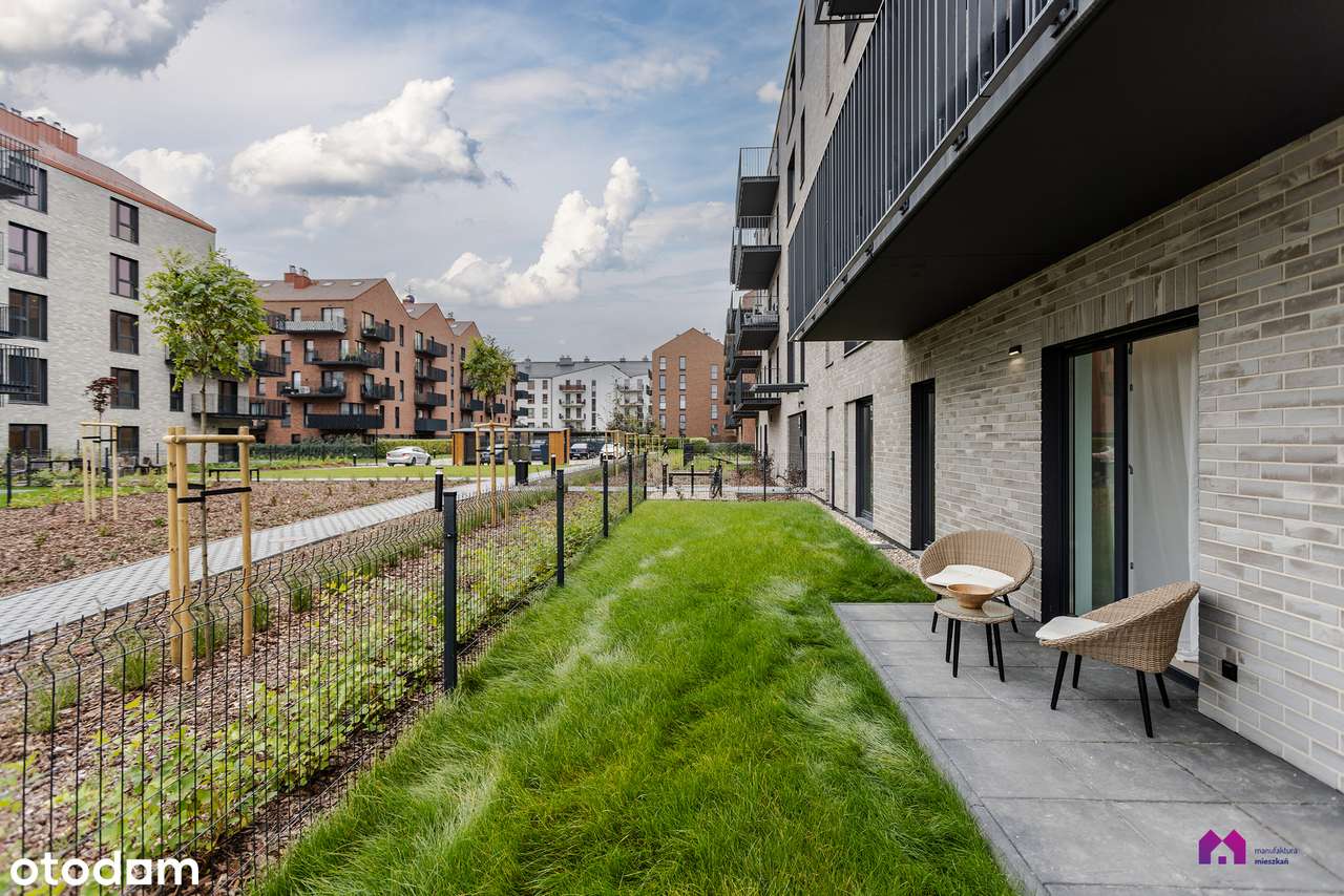 Uroczy APARTAMENT z OGROMNYM ogródkiem na nowym ZAMKNIĘTYM osiedlu-7