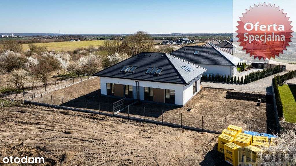 Wyjątkowy bliźniak z dużą działką. Mierzyn !!!-2