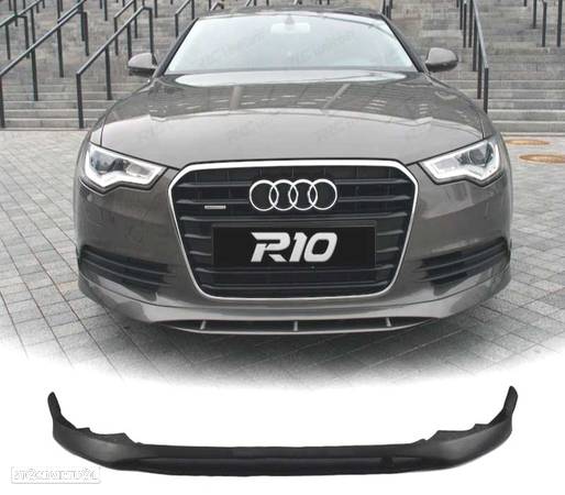 SPOILER LIP FRONTAL PARA AUDI A6 C7 4G 11-14 SEDAN AVANT - 1