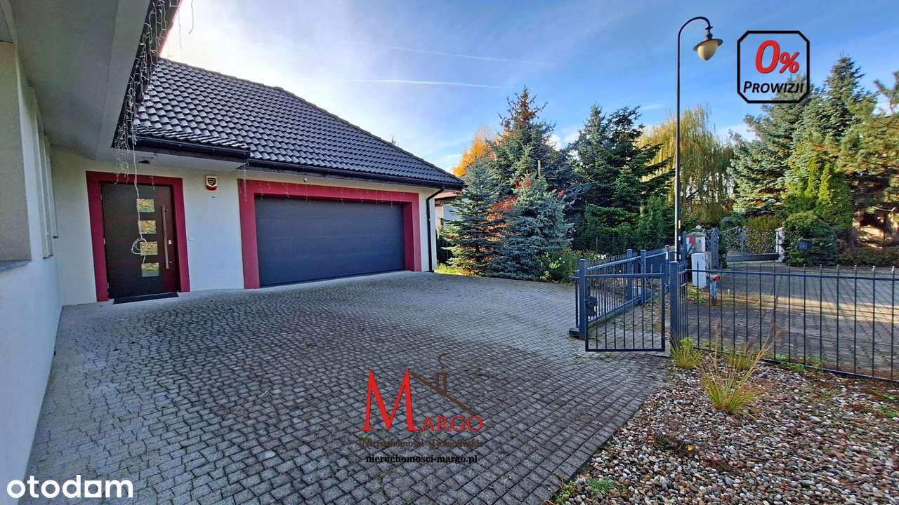 Nowoczesny dom parterowy spokojna okolica duży garaż, ogród 0%prowizji-15