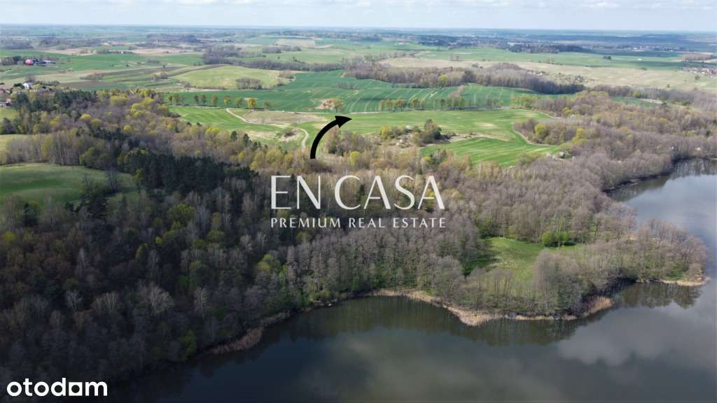 Działka budowlana nad jeziorem Morliny-7