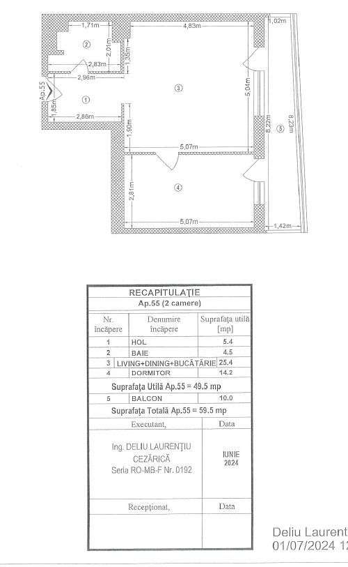Apartament 2 camere de vanzare in Select Residence, Dristor/Dudesti-7