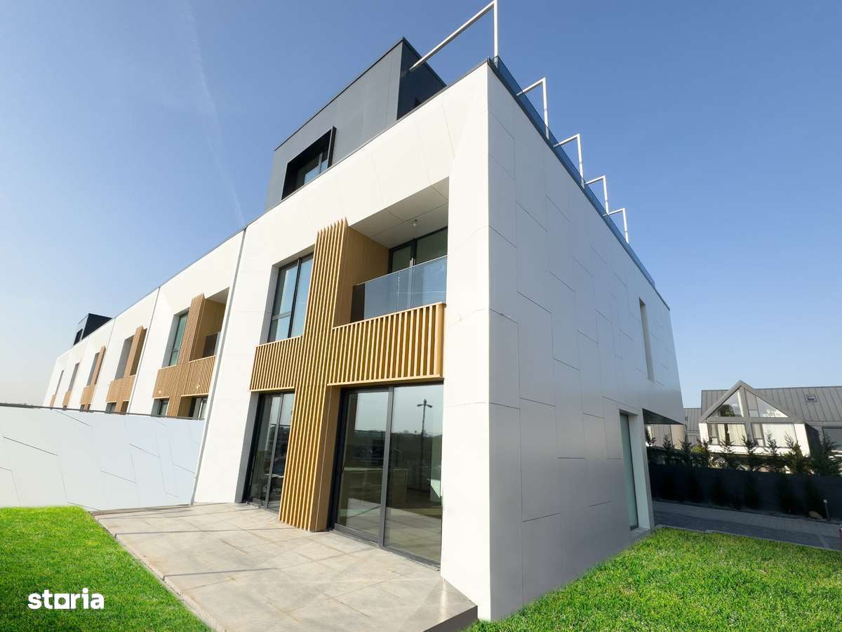 NEXO Nature Pipera Matei Millo - 280 mpc - curte 165 mp-5 camere-4 bai - Imagine principală: 2/25