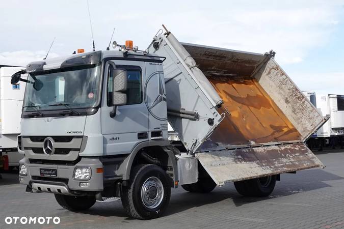 Mercedes-Benz ACTROS 1841 / 4 X 4 / WYWROTKA 3 STRONNA / EPS+SPRZĘGŁO / EURO 5 - 8