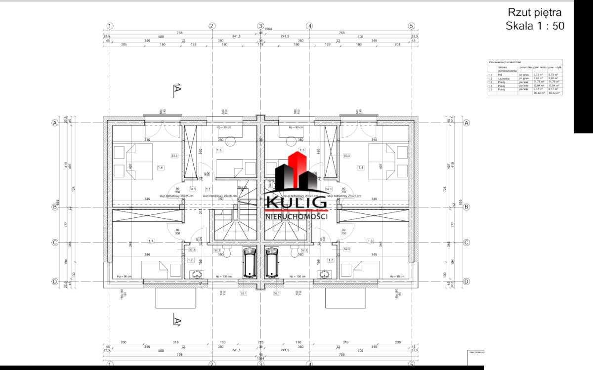 Niepołomice, Bliźniak 3 sypialnie o pow. 98m2 - Pełny obrazek: 3/3
