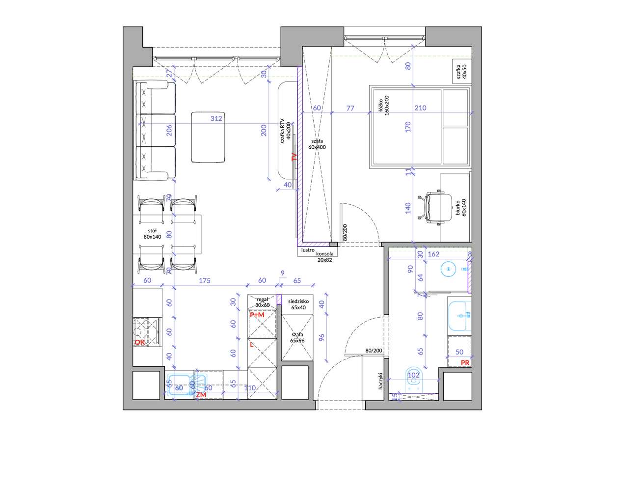 INSPIRE-CESJA- 2 Pokojowy apartament + Garaż + Komórka*BEZ ODSTĘPNEGO*-8