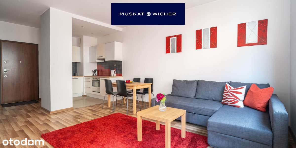 2 pokoje z balkonem i garażem – Garnizon, Wrzeszcz - Pełny obrazek: 1/20