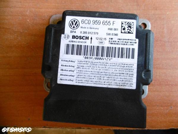 VOLKSWAGEN POLO 6R SKODA FABIA III SENSOR AIRBAG 6C0959655F - 1