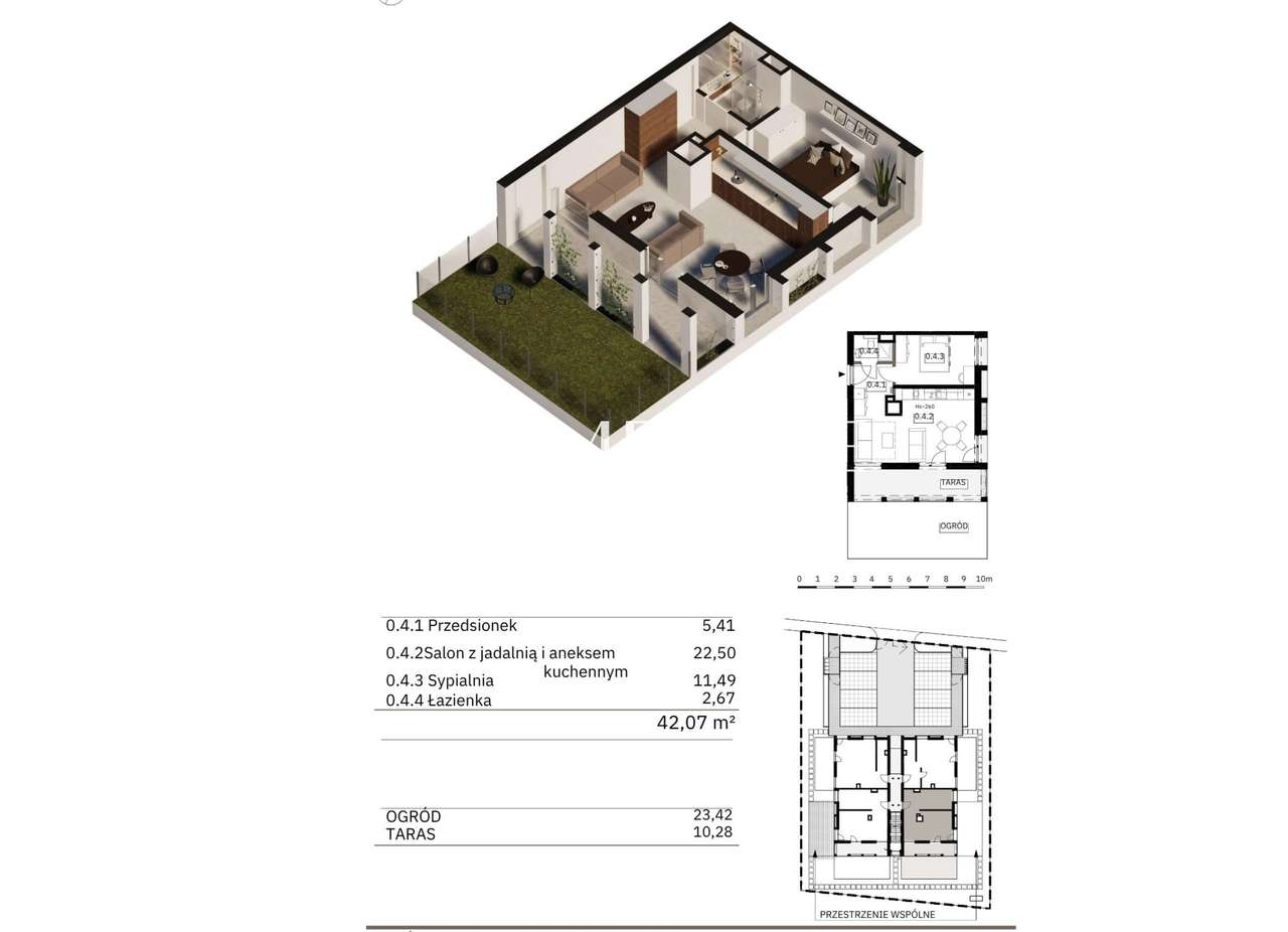 Apartament z ogródkiem + miejsce postojowe | Niechorze, inwestycja-7