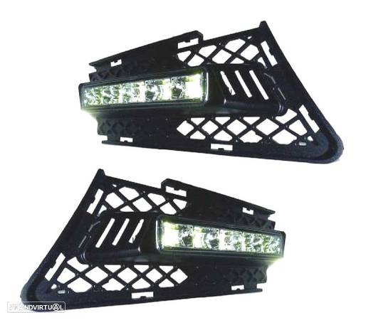 GRELHAS LUZ DIURNA LED PARA BMW E90 E91 05-08 - 1