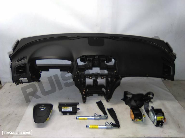 Conjunto Completo Tablier + Airbags + Pré-tensores 1327_0401 Op - 1