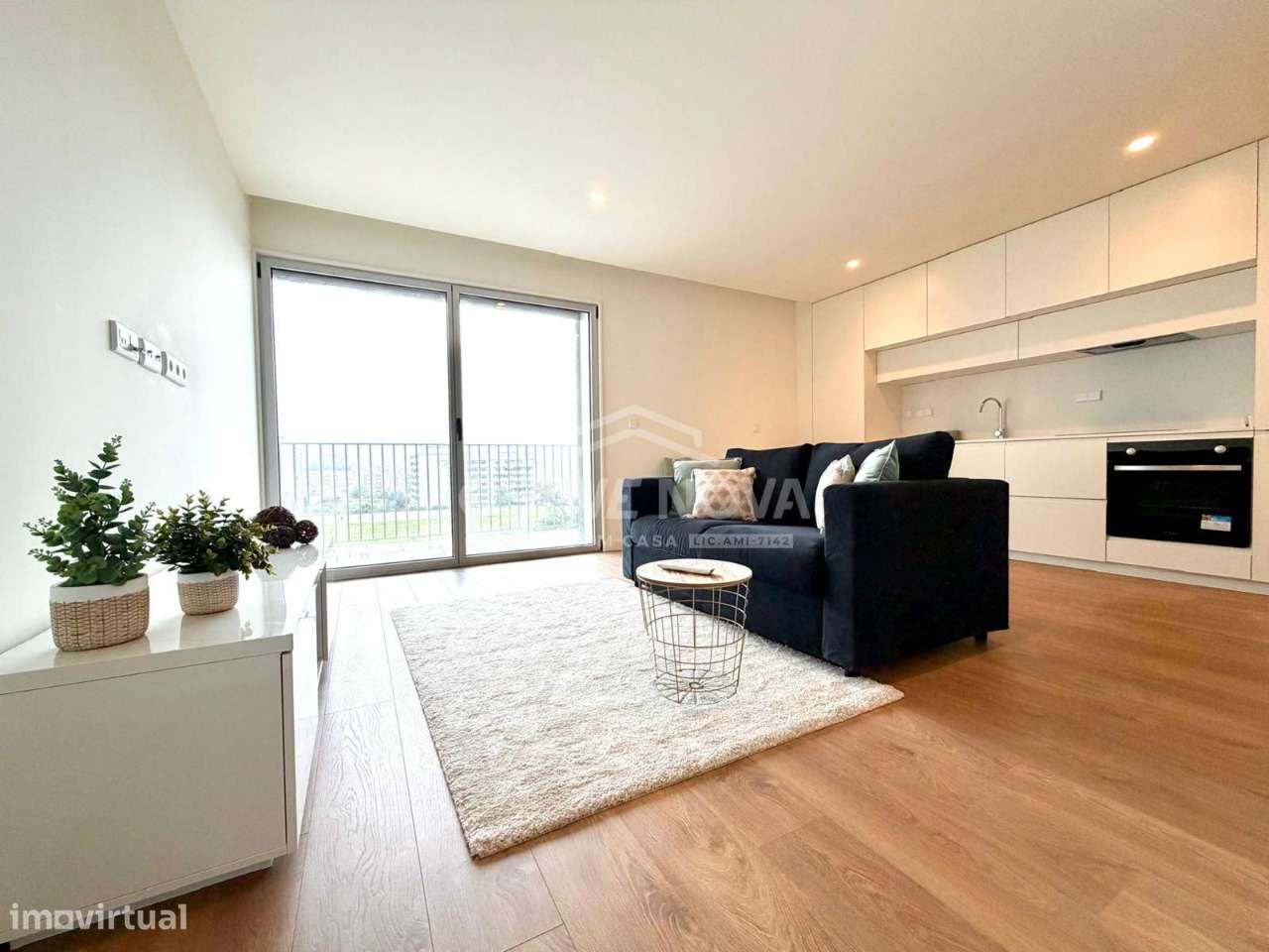 T1 Novo, Totalmente Mobilado e Equipado- Metro Salgueiros Porto - Grande imagem: 5/23