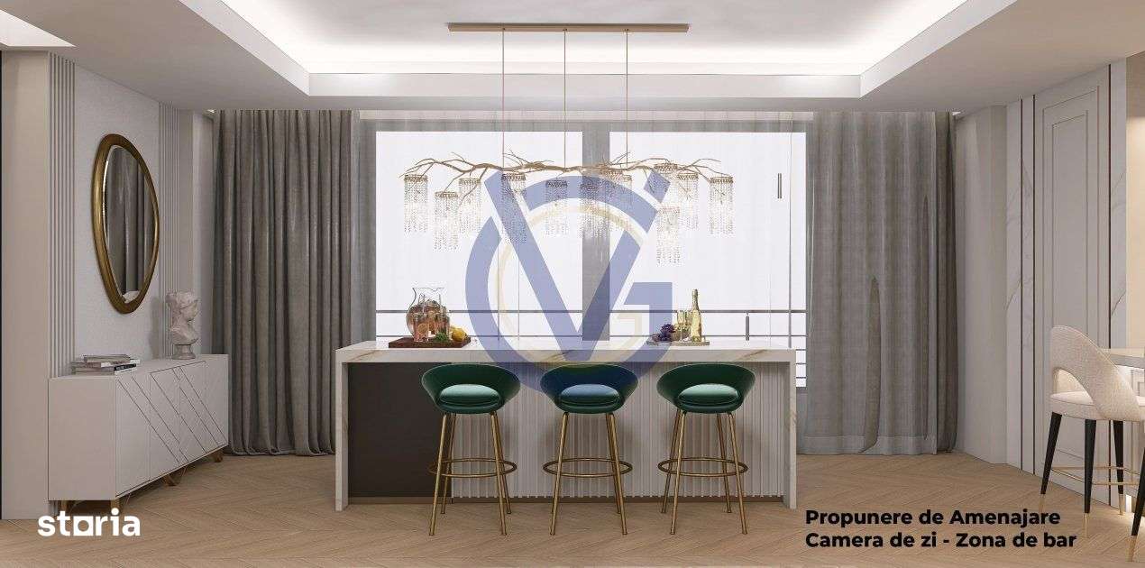 Privind in zare deasupra tuturor - PENTHOUSE unic cu terasa 191 mp - C - Imagine principală: 5/19