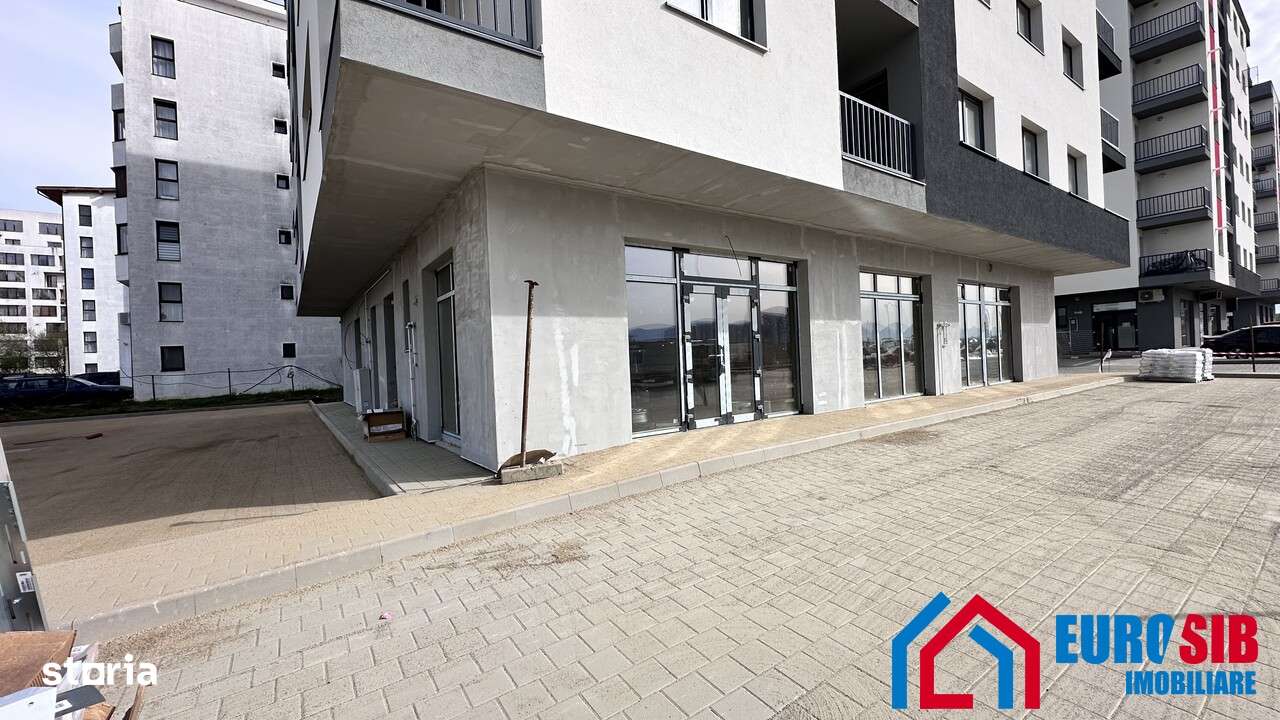 Spatiu comercial 47,61 mp cu vitrina in Sibiu zona Doamna Stanca - Imagine principală: 2/8