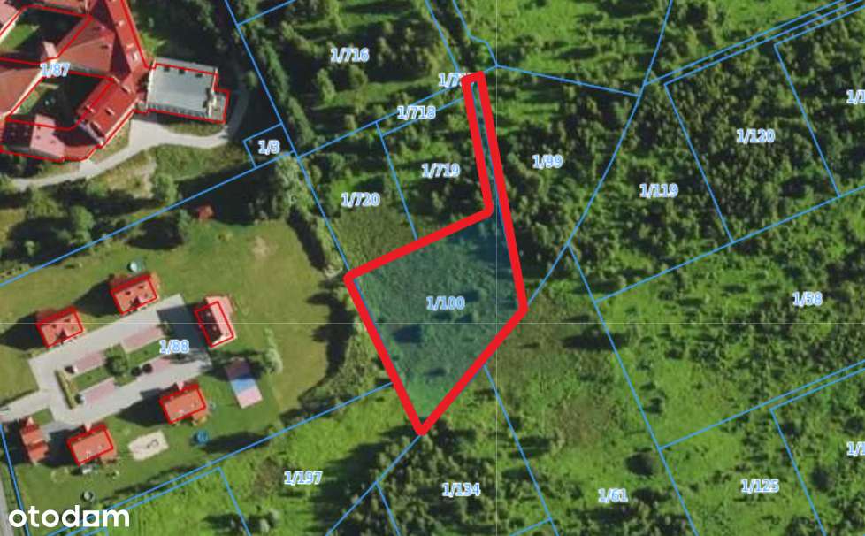 Bezpośrednio działka budowlana-0