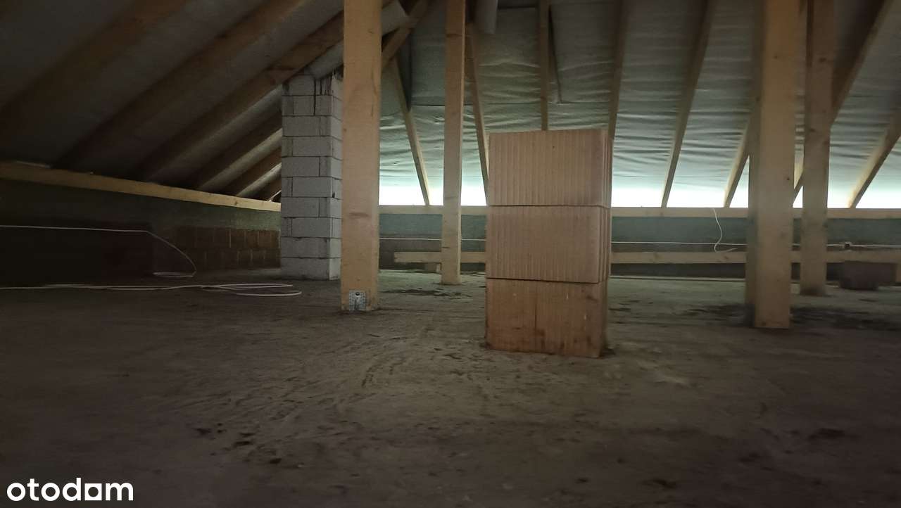 Piława Górna, 60km od Wrocławia, dom w trakcie budowy, duża działka!-8