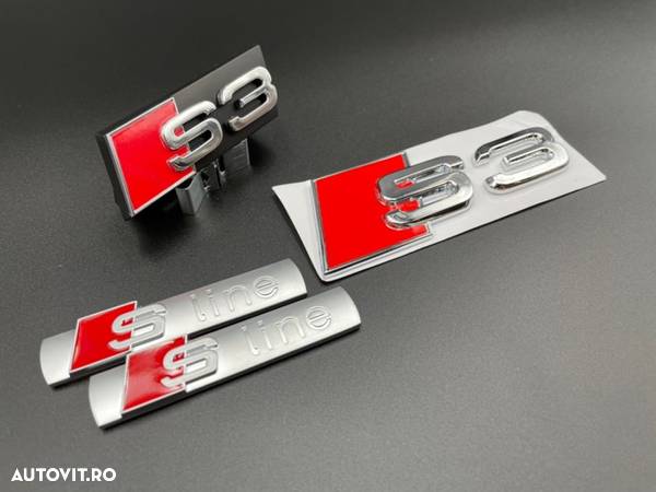 Set embleme Premium Audi S3 - 2