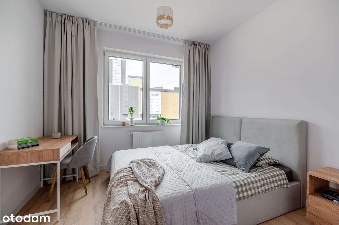 OD ZARAZ, Przytulne 2 pokoje, balkon francuski | Wifi w cenie - Pełny obrazek: 5/14