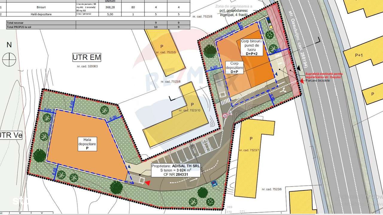 Teren de vanzare cu PUZ pentru Hale! 3000 MP - Imagine principală: 1/4