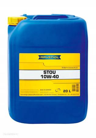 RAVENOL STOU SAE 10W-40 20L ACEA E3 API SF GL-4 CG-4 - 1