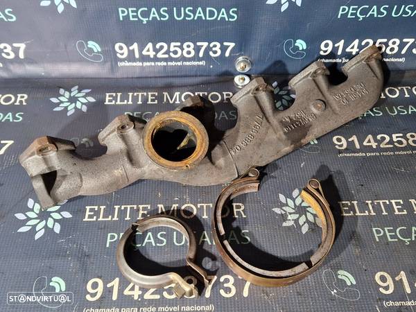 Coletor de escape usado BMW 530D E60 M57TUE2 231CV VBAND 730D X5 - 2