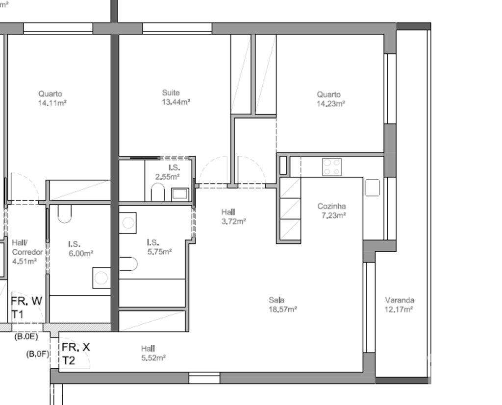 Apartamento T2 em Leiria, Pousos, Barreira e Cortes de 85,00 m2 - Grande imagem: 4/7