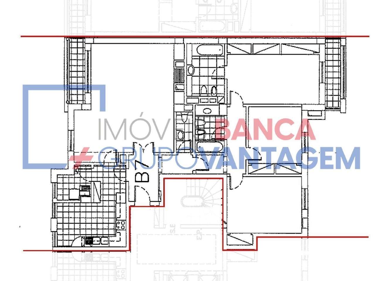 Apartamento T3 com estacionamento, no Amial, Porto - Grande imagem: 5/7
