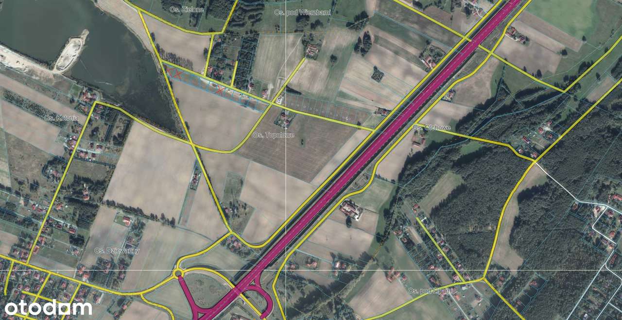 działka budowlana Wierzyce os. Topolowe - Pełny obrazek: 5/6