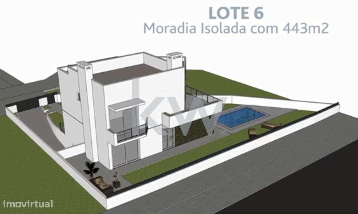 Terreno com 443m2 para construir moradia isolada de 3 pisos em Albarra - Grande imagem: 4/4