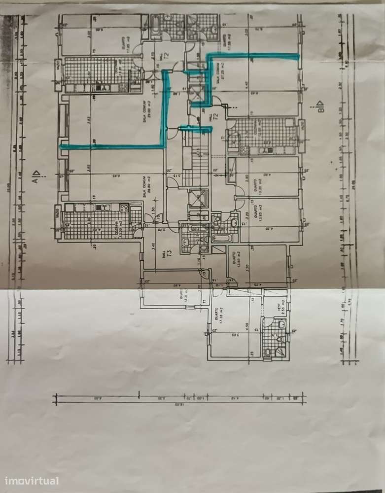 Apartamento T2 Totalmente Renovado com Estacionamento-30