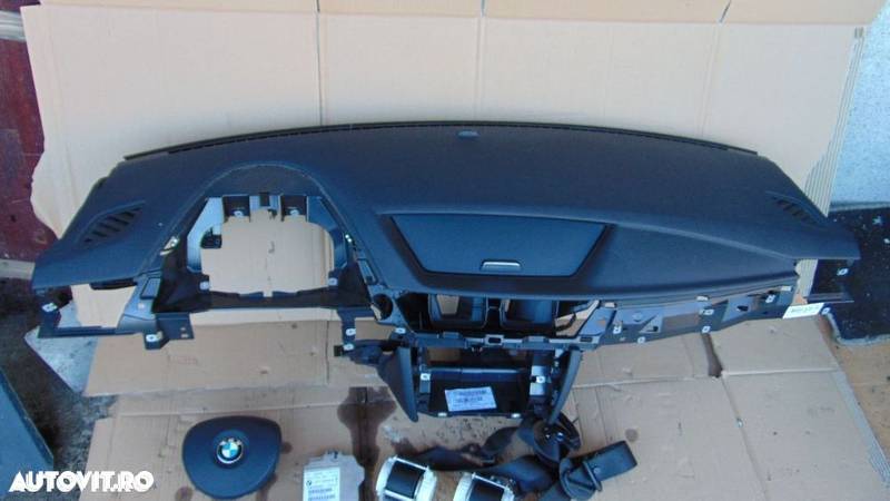 Plansa Bord BMW x1 e84 2009-2015 centuri fata airbag sofer pasager modul airbag-uri - 3