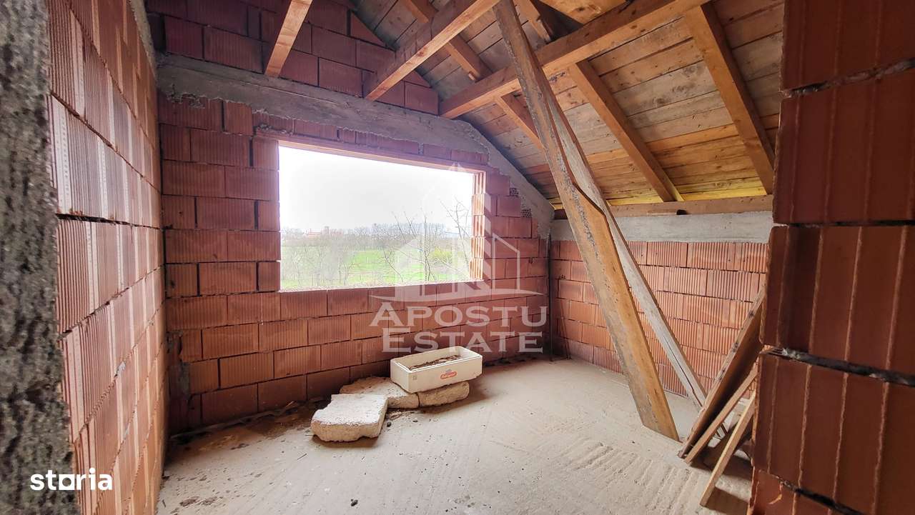 Casa individuala cu 5 camere,teren de 480mp,la rosu,Peciu Nou - Imagine principală: 5/17