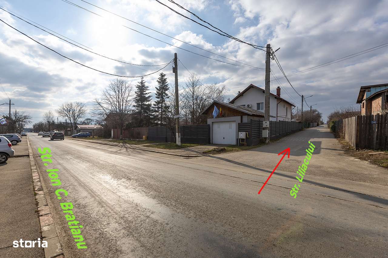 Balotești – teren intravilan cu priveliște superbă, 500–1200 mp-2