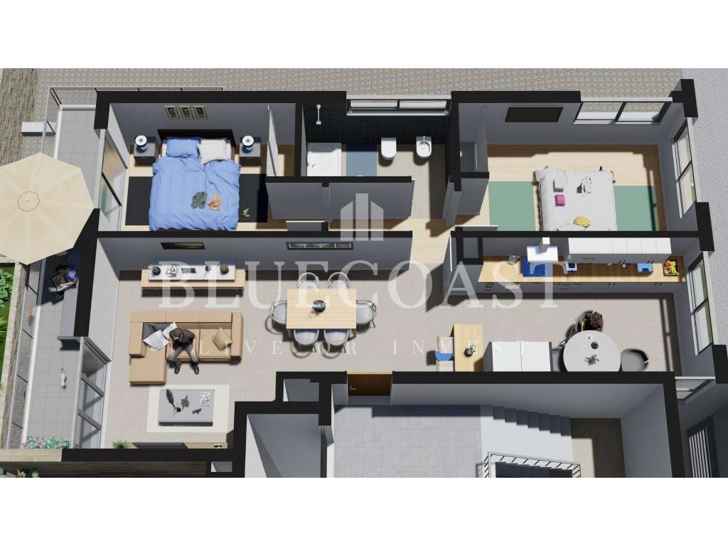 Apartamento de 4 Assoalhadas na Praia da Rocha - O luxo de viver a ... - Grande imagem: 2/31