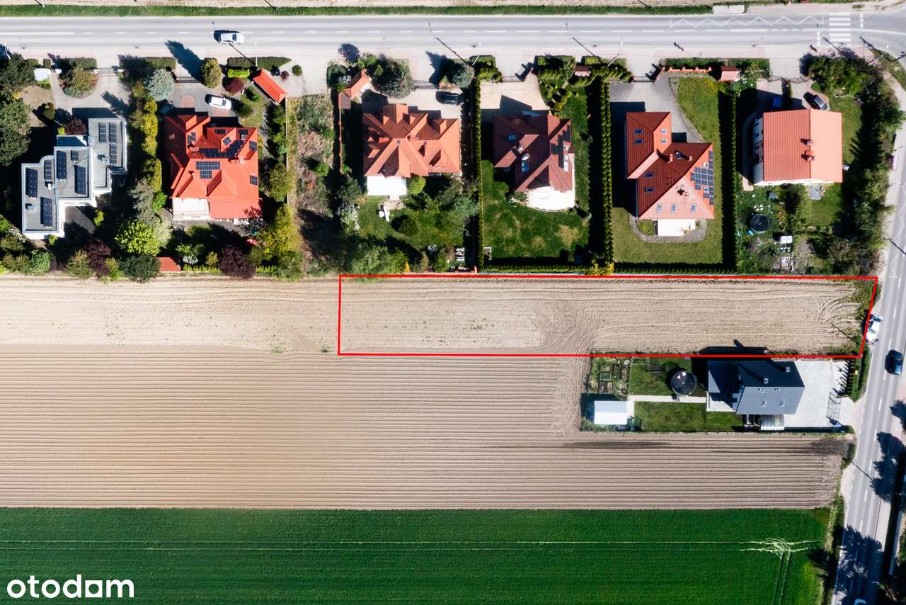 Działka pod zabudowę mieszkaniową / usługową - Świetna lokalizacja-1