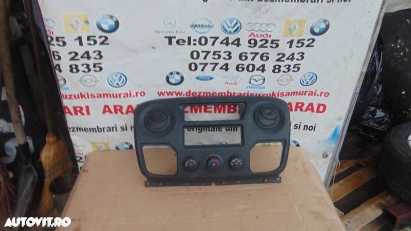 Panou ac Renault Master 2011-2016 Opel Movano comenzi ac caldura aer dezmembrez - 1