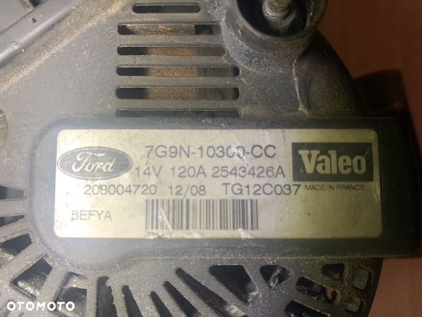 Alternator 7G9N10300CC Ford mondeo mk4 fiesta mk7 - 3