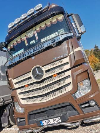 Bullbar, suport lumini Mercedes Actros MP4, Euro 5, Euro 6 - 8