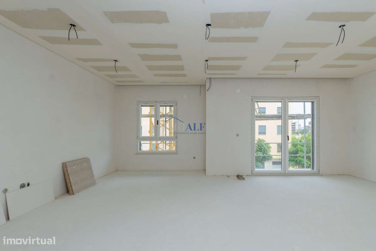 Apartamento T3 no Montijo, com parqueamento. - Grande imagem: 2/22