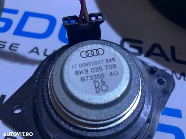 Sistem Audio Complet Boxa Boxe Difuzor Difuzoare Tweeter Amplificator Subwoofer Bang Olufsen Audi A5 2008 - 2016 Cod 8K9035382B 8T0035223AP 8T0035399 8T0035416 8K9035709 8K0035411A - 5