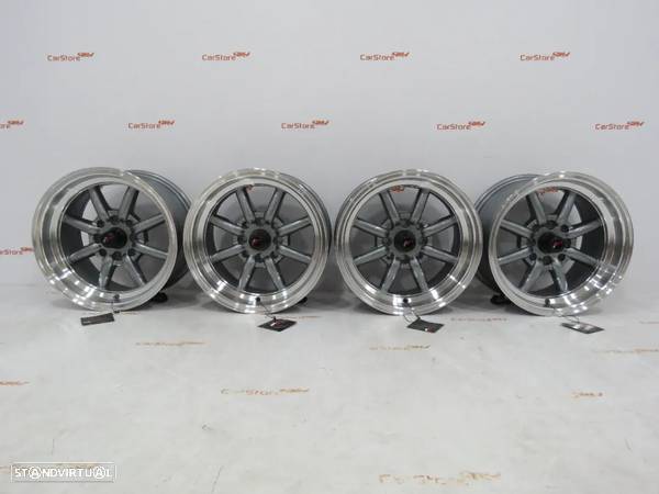 Jantes  Japan Racing JR19 14x7 ET0 4x100/114 Gun Metal - 1