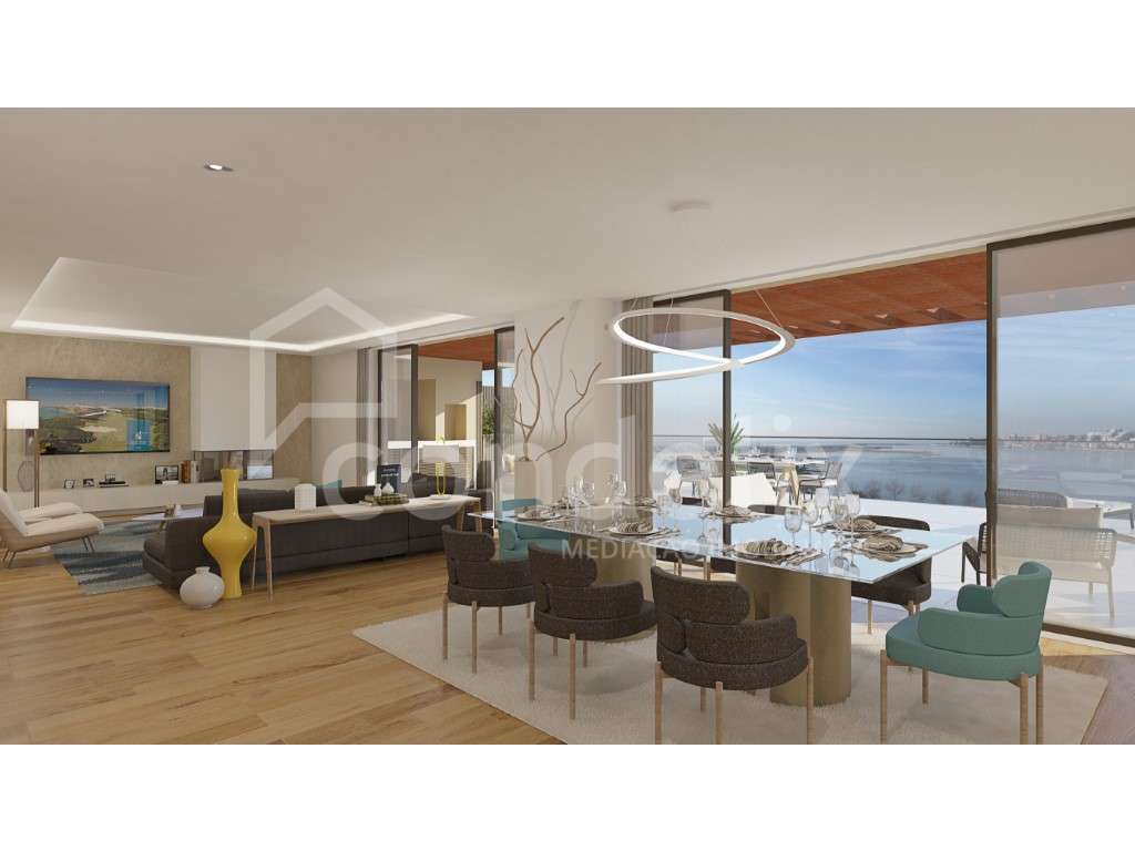 Apartamento T2 de luxo em condomínio fechado, Canidelo - Grande imagem: 3/19